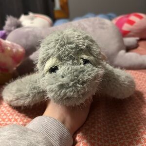 Cuddly Gray Seal Plush Toy
